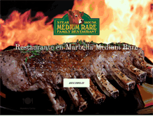 Tablet Screenshot of mediumrare.es
